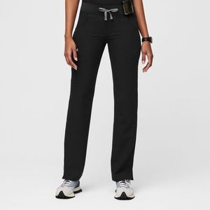 Figs Kade Cargo Black Scrub Pants XSP